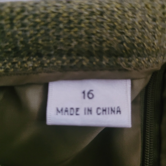 RAFAEL 2pc Skirt Suit Size 16 - Picture 4 of 12